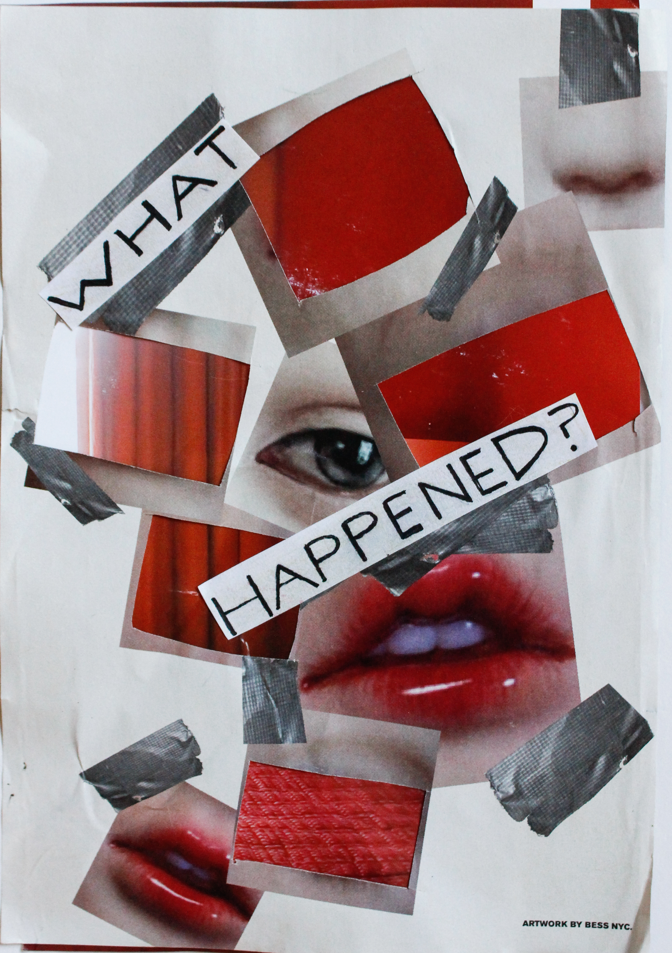 "What happened?" By Helena Rose Bassett